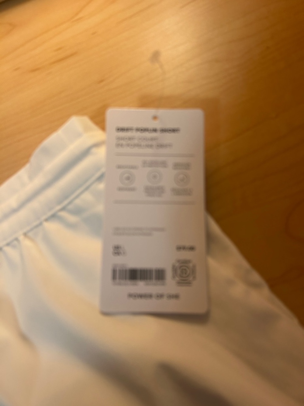 Athleta BLACK Poplin Drawstring Shorts - Picture 3 of 6